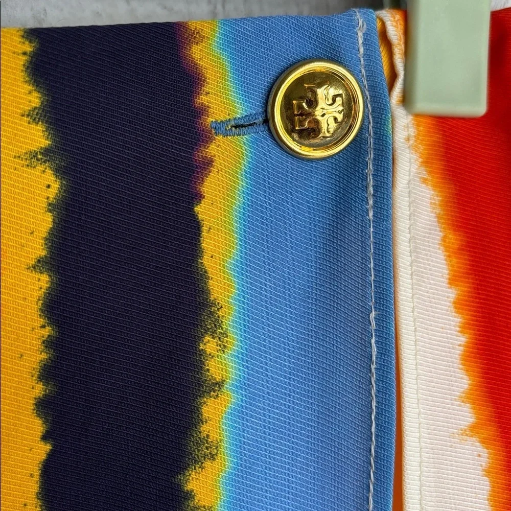 Tory Burch Fiona Balloon Stripe Skirt